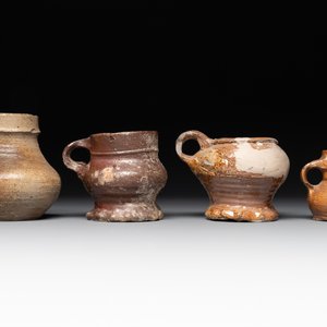 A collection of 10 German stoneware mugs, 14/16th C. — photo 16