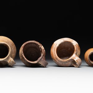 A collection of 10 German stoneware mugs, 14/16th C. — photo 18