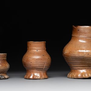 A collection of 10 German stoneware mugs, 14/16th C. — photo 3