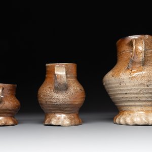 A collection of 10 German stoneware mugs, 14/16th C. — photo 5