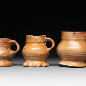 A collection of 10 German stoneware mugs, 14/16th C. — photo 8