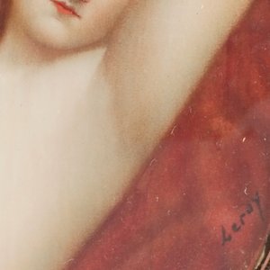 A collection of 10 painted portraits, miniatures on ivory, 19/20th C. — 照片 19