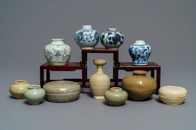 A collection of 11 Chinese and Southeast Asian wares, Song and later