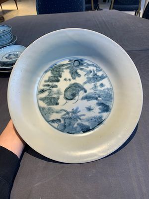 A collection of 11 Chinese blue and white wares, Ming — photo 1