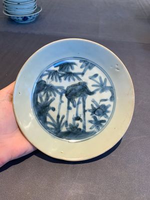 A collection of 11 Chinese blue and white wares, Ming — photo 10
