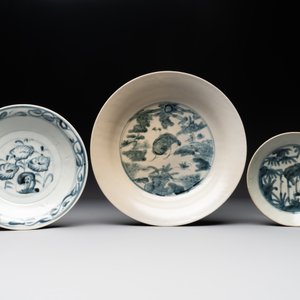 A collection of 11 Chinese blue and white wares, Ming — photo 4