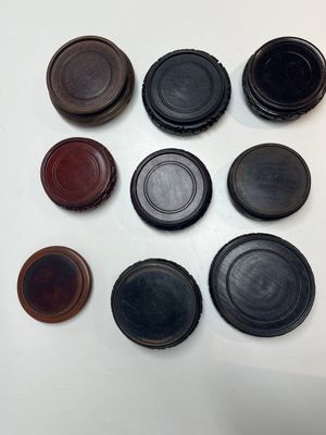 A collection of 111 Chinese wooden stands, 19/20th C. — photo 19