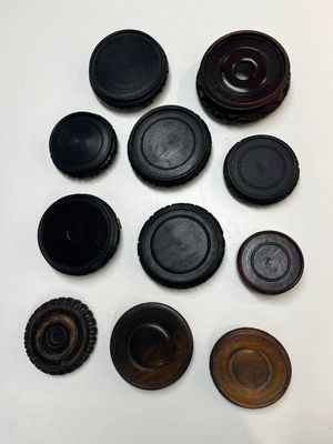 A collection of 111 Chinese wooden stands, 19/20th C. — photo 3
