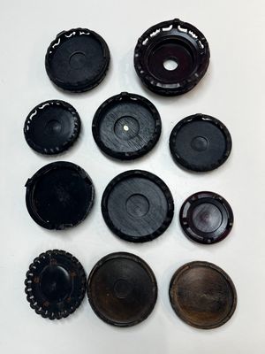 A collection of 111 Chinese wooden stands, 19/20th C. — photo 4