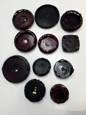 A collection of 111 Chinese wooden stands, 19/20th C. — photo 8