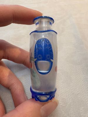 A collection of 12 Chinese glass snuff bottles, 19/20th C. — foto 20