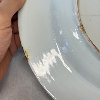 A collection of 13 Chinese famille rose 'Landscape' plates and dishes — 照片 98