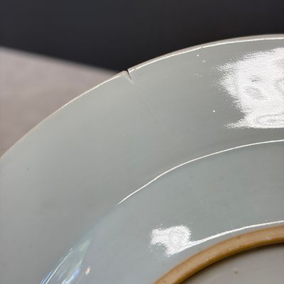 A collection of 13 Chinese famille rose 'Landscape' plates and dishes — 照片 34