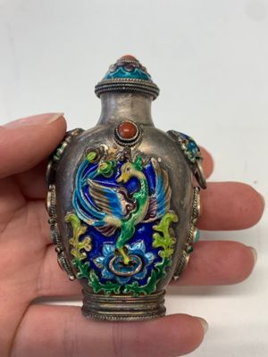 A collection of 13 Chinese snuff bottles, 19/20th C. — photo 19