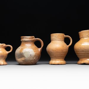 A collection of 13 German stoneware jugs, 15th C. and later — photo 14