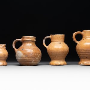 A collection of 13 German stoneware jugs, 15th C. and later — photo 16