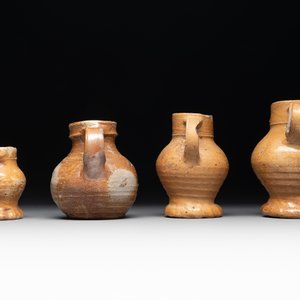 A collection of 13 German stoneware jugs, 15th C. and later — photo 17