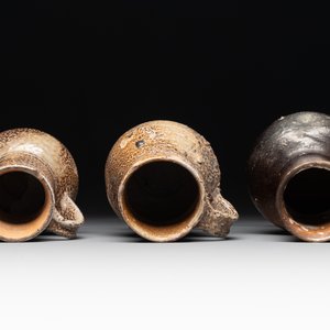 A collection of 13 German stoneware jugs, 15th C. and later — photo 6