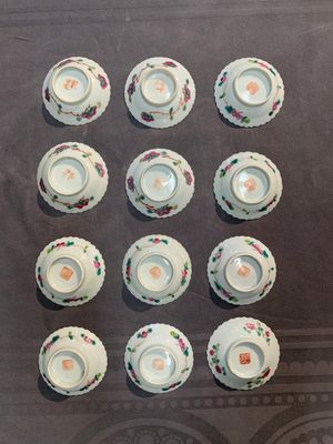 A collection of 16 Chinese famille rose wares for the Straits or Peranakan market, 19th C. — photo 2