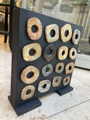 A collection of 16 Chinese neolithic jade 'bi' discs, probably Shang — photo 2