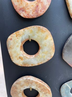 A collection of 16 Chinese neolithic jade 'bi' discs, probably Shang — photo 3