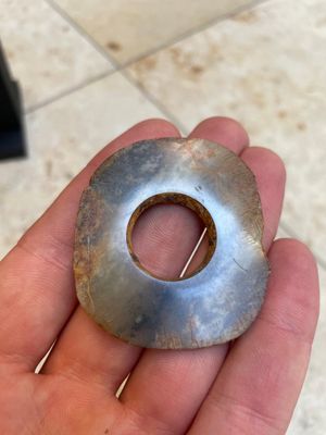 A collection of 16 Chinese neolithic jade 'bi' discs, probably Shang — photo 6