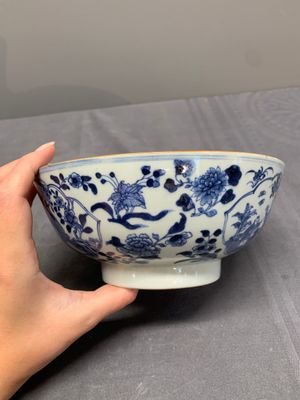 A collection of 17 Chinese blue and white wares, Kangxi/Qianlong — photo 2