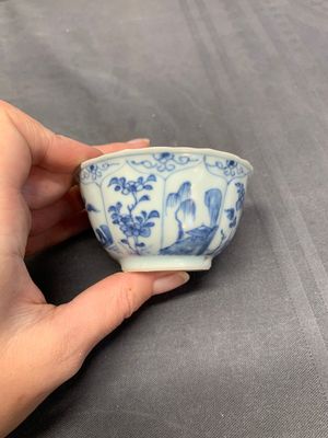 A collection of 17 Chinese blue and white wares, Kangxi/Qianlong — photo 28