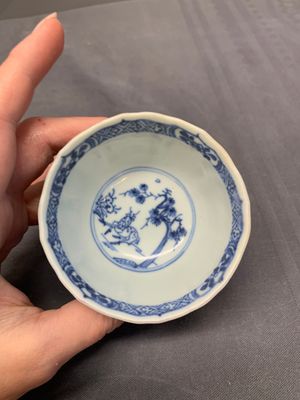 A collection of 17 Chinese blue and white wares, Kangxi/Qianlong — photo 37