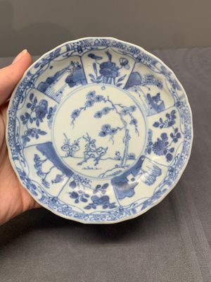 A collection of 17 Chinese blue and white wares, Kangxi/Qianlong — photo 41