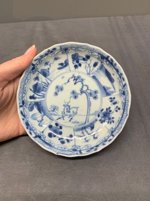 A collection of 17 Chinese blue and white wares, Kangxi/Qianlong — photo 47