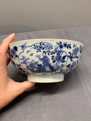 A collection of 17 Chinese blue and white wares, Kangxi/Qianlong — photo 5