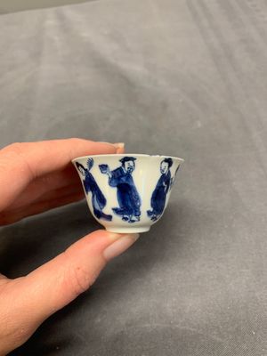 A collection of 17 Chinese blue and white wares, Kangxi/Qianlong — photo 51