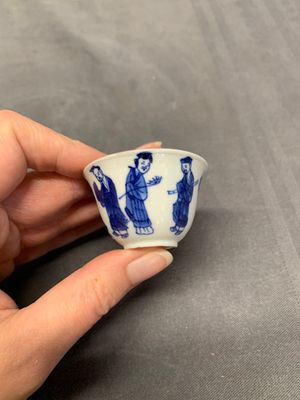 A collection of 17 Chinese blue and white wares, Kangxi/Qianlong — photo 56