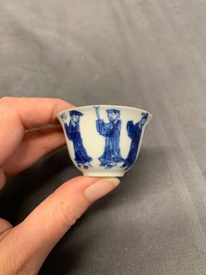 A collection of 17 Chinese blue and white wares, Kangxi/Qianlong — photo 60