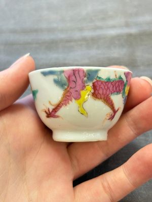 A collection of 17 Chinese blue, white and famille rose wares, Kangxi/Qianlong — 照片 37