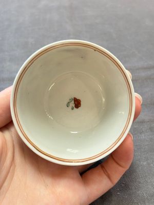 A collection of 17 Chinese blue, white and famille rose wares, Kangxi/Qianlong — 照片 80