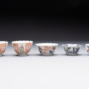 A collection of 17 Chinese blue, white and famille rose wares, Kangxi/Qianlong — 照片 12