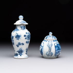 A collection of 17 Chinese blue, white and famille rose wares, Kangxi/Qianlong — 照片 19
