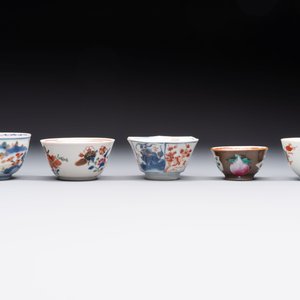 A collection of 17 Chinese blue, white and famille rose wares, Kangxi/Qianlong — 照片 7