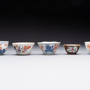 A collection of 17 Chinese blue, white and famille rose wares, Kangxi/Qianlong — 照片 8