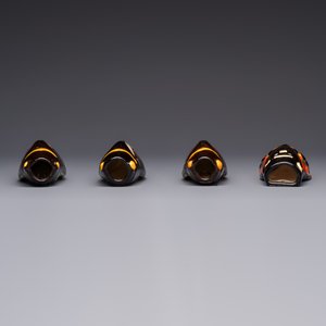 A collection of 19 French ‘Cicada’ wall pocket vases, 20th C. — photo 30