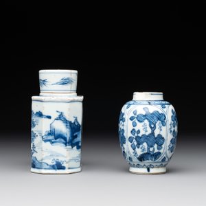 A collection of 22 Chinese blue, white and polychrome wares, Yongzheng and Ruo Shen Zhen Cang 若深珍藏 mark, Kangxi and later — photo 11