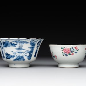 A collection of 22 Chinese blue, white and polychrome wares, Yongzheng and Ruo Shen Zhen Cang 若深珍藏 mark, Kangxi and later — photo 30