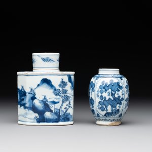 A collection of 22 Chinese blue, white and polychrome wares, Yongzheng and Ruo Shen Zhen Cang 若深珍藏 mark, Kangxi and later — photo 8