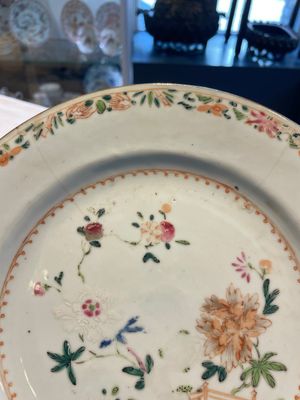 A collection of 22 Chinese famille rose and Imari-style plates, 18th C. — 照片 22