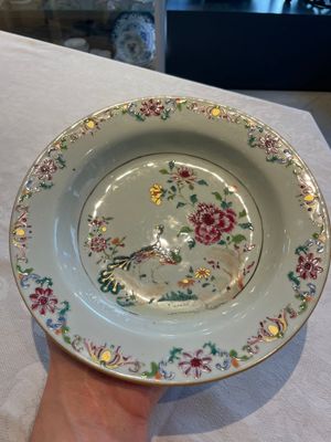 A collection of 22 Chinese famille rose and Imari-style plates, 18th C. — 照片 7