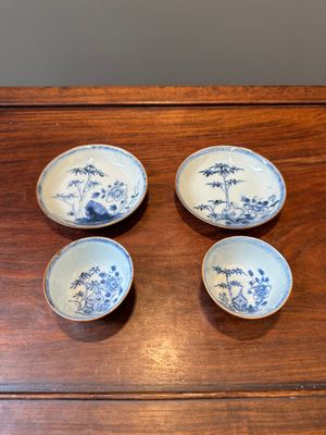 A collection of 23 Chinese cups and saucers, Kangxi/Qianlong — 照片 14