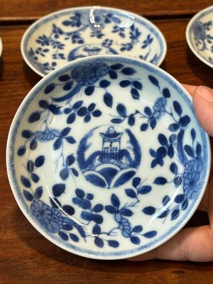 A collection of 23 Chinese cups and saucers, Kangxi/Qianlong — 照片 28