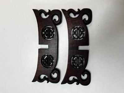 A collection of 25 Chinese wooden stands, 19/20th C. — photo 11